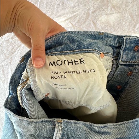 Mother Denim High Waisted Hiker Hover in Innerspace Size 29 LIKE NEW - Picture 14 of 14